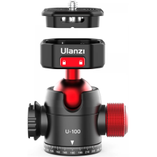 Ulanzi U-100 gömbfej gyorscseretalppal vakupapucs csatlakozóval állványfej