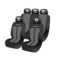 Üléshuzat univerzális Premium Carguard Dacia – Fekete/Szürke ülésbetét, üléshuzat