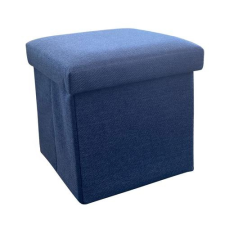Ülésre alkalmas tárolódoboz, ülőke kék (storage-box-38-blue) bútor