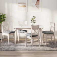  Ülőpárnák 4 pcs Felhőszürke 40 x 40 x 12 cm szövet lakástextília