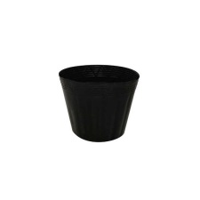 Ültető cserép szett (100 db) 9x6,5x7,8 cm - Fekete kerti tárolás