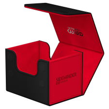 Ultimate Guard - Kártyadoboz - Sidewinder 100+ XenoSkin Synergy fekete/piros kártyajáték