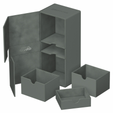 Ultimate Guard - kártyadoboz - Twin Flip`n`Tray 266+ Xenoskin Grey kártyajáték