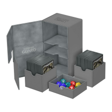 Ultimate Guard - Twin Flip 'n' Tray Doboz 200+ (Grey) kártyajáték