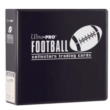 Ultra Pro gyűjtőalbum NFL 3" fekete gyűjthető kártya