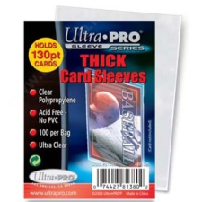 Ultra Pro puha védőtok 130pt (100db) - Átlátszó gyűjthető kártya
