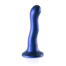  Ultra puha szilikon görbe G-Spot Dildo - 7'' / 17 cm anál