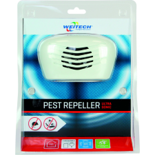  Ultrahangos kártevő riasztó 140 m2/hálózatról és elemmel is működik elektromos állatriasztó