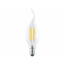 Ultratech LED filament gyertya izzó hajlított E14 3,8W 470lm 4000K 15000óra izzó