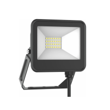 Ultratech LED reflektor 20W 4000K 2000lm 110° IP65 fekete kültéri világítás