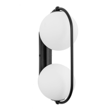 UMMO Lighting Koban  fekete-fehér fali lámpa (UMM-KOE12000) G9 2 izzós IP20 világítás