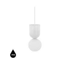 UMMO Lighting Luoti  fehér vízvédett függesztett lámpa (UMM-LUA111PS0) G9 1 izzós IP44 világítás