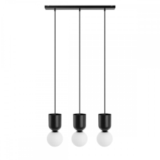 UMMO Lighting Luoti  fekete-fehér függesztett lámpa (UMM-LUL322P0) G9 3 izzós IP20 világítás