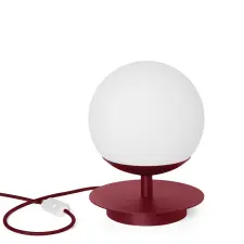 UMMO Lighting Plaat  burgundi-fehér asztali lámpa (UMM-PLS154P1) E27 1 izzós IP20 világítás