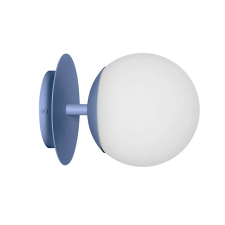 UMMO Lighting Plaat  kék-fehér fali lámpa (UMM-PLC19000) E27 1 izzós IP20 világítás
