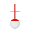 UMMO Lighting Plaat  piros-fehér függesztett lámpa (UMM-PLA11212P0) E27 1 izzós IP20