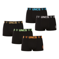 UNCS 5PACK férfi boxeralsók UNCS fekete (24Z287PSPP) L