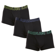 Under Armour 3PACK fekete Under Armour férfi boxeralsó (1383891 002) L
