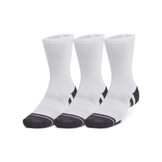 Under Armour Performance Tech 3pk Crew Socks White