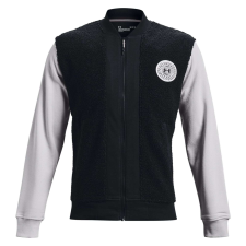Under Armour Rival Jacket Flc Alma Mater Bmbr 1366300001 Men Black L férfi kabát, dzseki