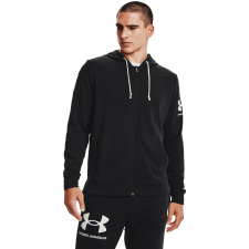 Under Armour Rival Terry FZ HD Black kapucnis pulóver – Under Armour M férfi pulóver, kardigán