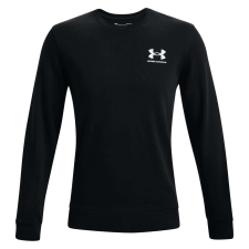 Under Armour Rival Terry Lc Crew pulóver 1370404001 férfi fekete L férfi pulóver, kardigán