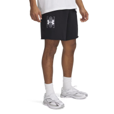 Under Armour Rival Terrylogo8inshort 1390147001 Férfi Rövidnadrág Fekete S férfi rövidnadrág