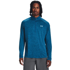Under Armour Tech 2.0 1/2 Zip póló Blue S férfi póló