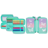 Undercover Gmbh Scooli háromszintes töltött tolltartó, Butterfly Wishes (4)