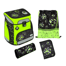 Undercover Gmbh Scooli iskolatáska szett (5 részes), EasyFit Glow Edition, Space Robot (5) iskolatáska