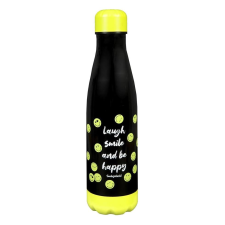 Undercover Gmbh Scooli rozsdamentes acél thermo kulacs (450 ml), Smiley kulacs, kulacstartó