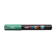 UNI Dekormarker, 0,7-1,0 mm, UNI &quot;Posca PC-1M&quot;, zöld filctoll, marker