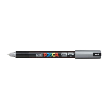 UNI Dekormarker 0,7-1mm, Uni, Posca PC-1MR ezüst filctoll, marker