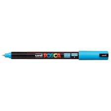 UNI Dekormarker, 0,7 mm, UNI "Posca PC-1MR", világoskék filctoll, marker