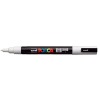 UNI Dekormarker, 0,9-1,3 mm, UNI "Posca PC-3M", fehér