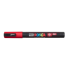 UNI Dekormarker, 0,9-1,3 mm, UNI "Posca PC-3M", piros