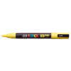 UNI Dekormarker, 0,9-1,3 mm, UNI "Posca PC-3M", sárga