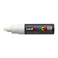 UNI Dekormarker, 8 mm, UNI "Posca PC-8K", fehér filctoll, marker