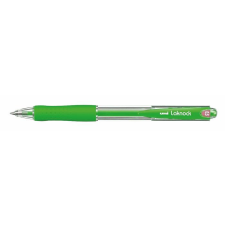 UNI Golyóstoll, 0,3 mm, nyomógombos, UNI &quot;SN-100 Laknock&quot;, zöld toll