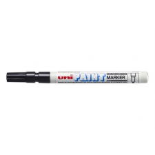 UNI Lakkmarker, 0,8-1,2 mm, UNI "PX-21", fekete filctoll, marker