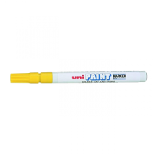 UNI Lakkmarker 0,8-1,2mm, Uni PX-21 sárga filctoll, marker