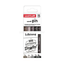 UNI Pin Lettering 5 darabos rajzmarker készlet (2UPIN5PASP012) filctoll, marker