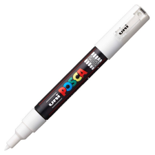 UNI Posca PC-1M 0.7mm Extra-Fine Marker - Fehér (2UPC1MFEH) filctoll, marker