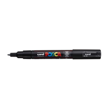 UNI POSCA PC-1M fekete marker filctoll, marker