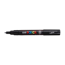 UNI POSCA PC-1M fekete marker filctoll, marker