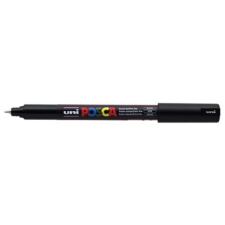 UNI Posca PC-1MR dekormarker fekete (PC-1MR BLACK(E)) filctoll, marker