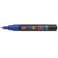 UNI POSCA PC-1MR metál kék marker filctoll, marker