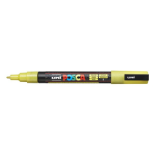 UNI posca pc-3ml csillámló sárga marker filctoll, marker