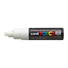 UNI Posca PC-8K 8mm Dekormarker - Fehér (PC-8K WHITE)