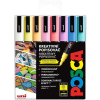 UNI Stationery UNI Posca 3M 8 darab pasztell